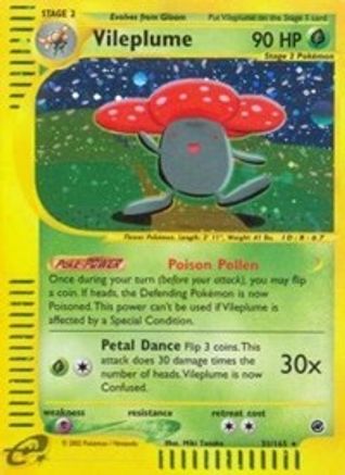 Vileplume (31) 31/165 - Expedition Holofoil