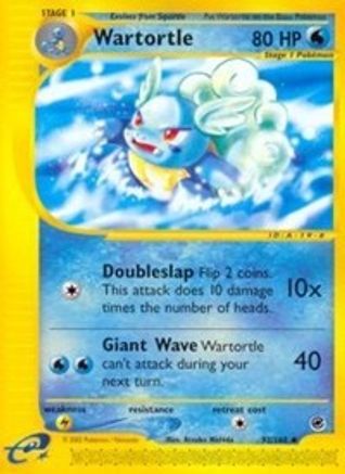 Wartortle 92/165 - Expedition Reverse Holofoil