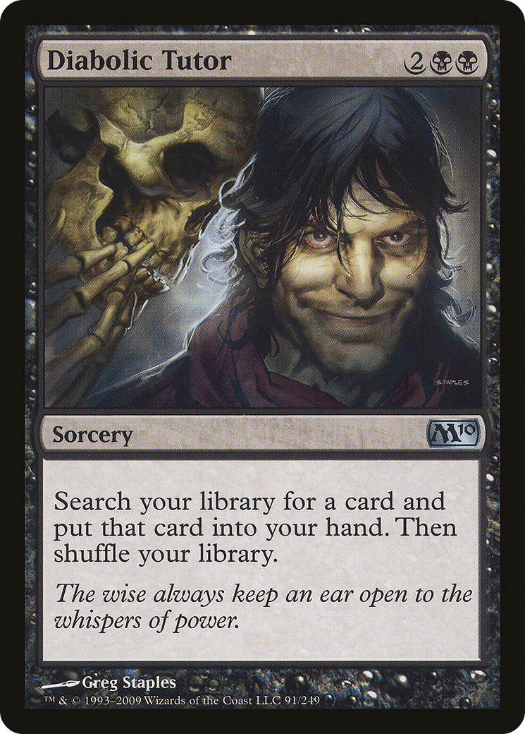 Diabolic Tutor [m10 - 91]