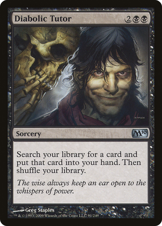 Diabolic Tutor [m10 - 91]