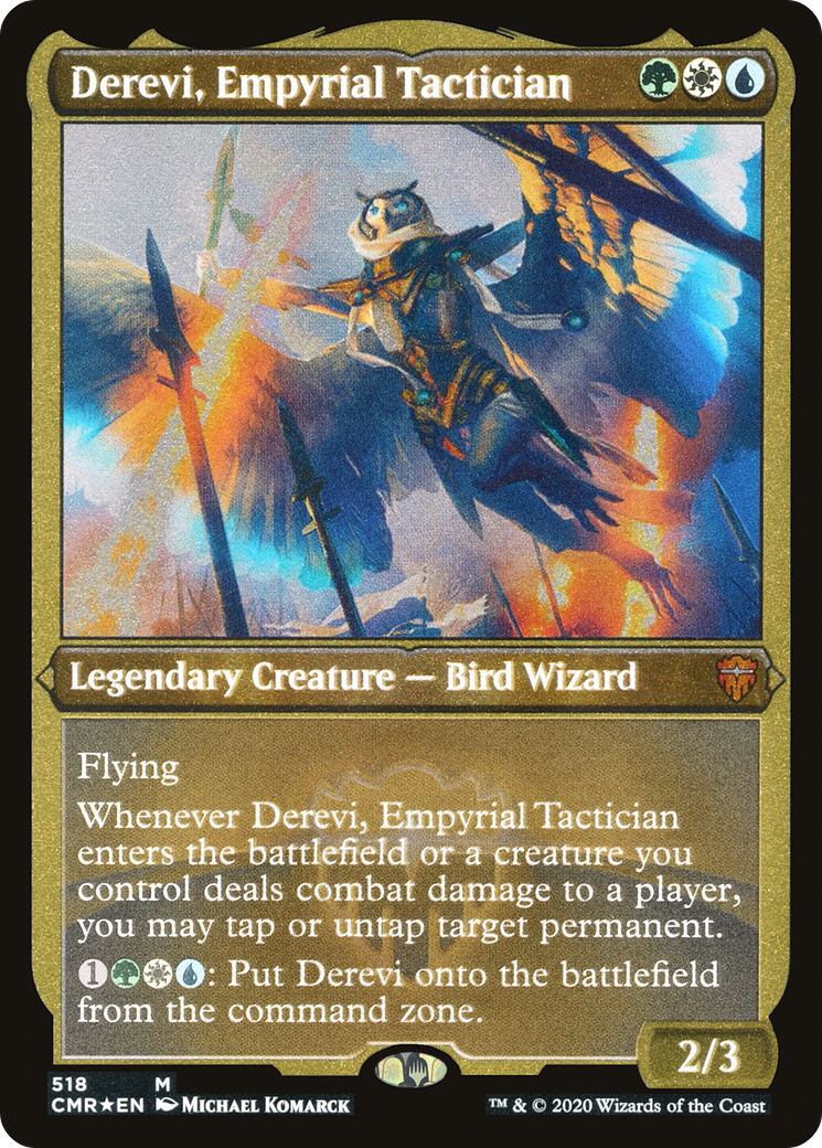 Derevi, Empyrial Tactician (CMR-518) - Commander Legends Foil