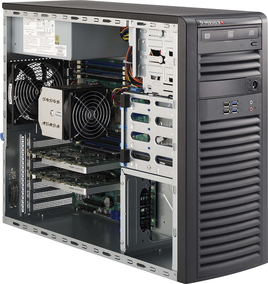 Supermicro CSE-732D4-903B Mid-tower 900W 80Plus 4x3.5inch SAS SATA Black