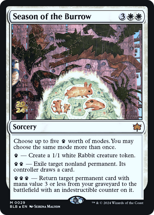 Season of the Burrow (PRE-29S) - Bloomburrow Promos Foil