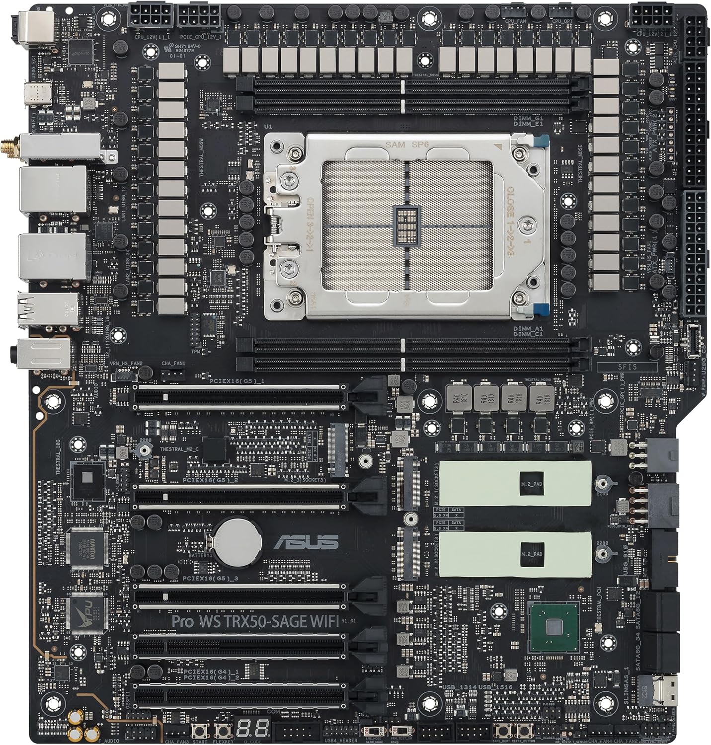 ASUS MB Pro WS TRX50-SAGE WIFI A AMD TRX50 sTR5 Max1TB DDR5 CEB