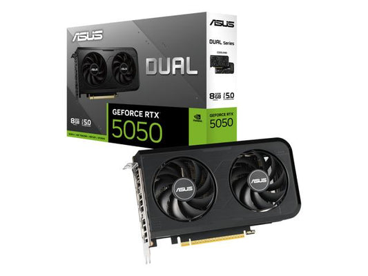 ASUS DUAL-RTX5050-8G GeForce RTX5050 8GB GDDR6 128bit PCIE