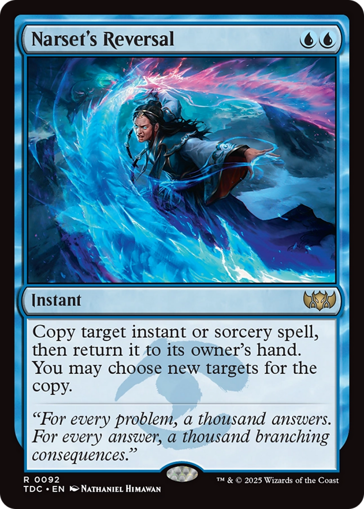 Narset's Reversal [tdc - 92]