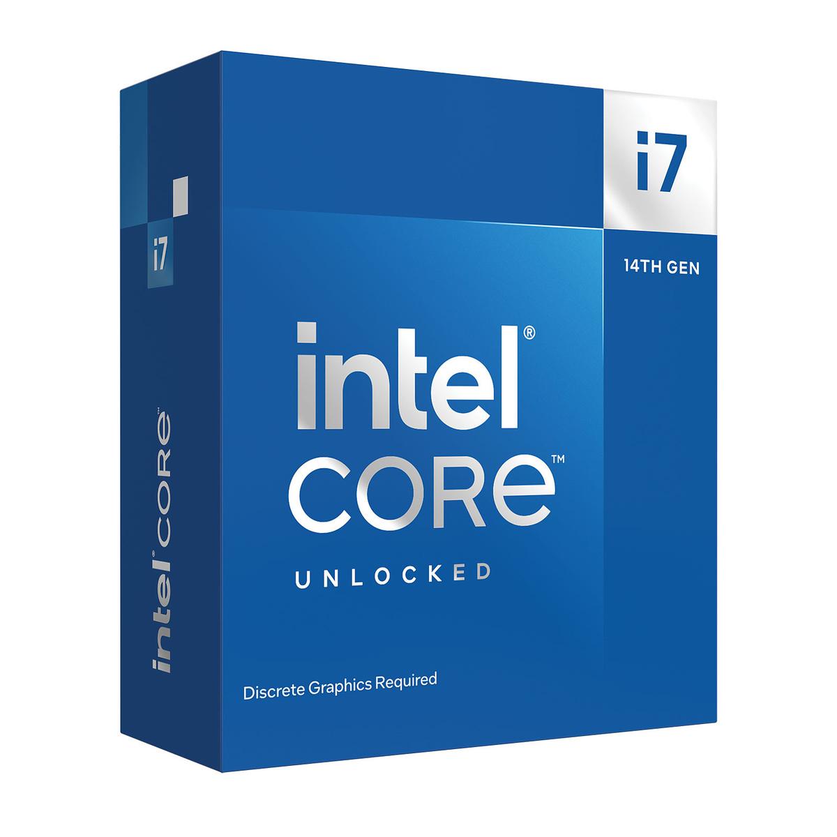 Intel CPU BX8071514700KF Corei7-14700KF 20C 28T 3.4Ghz 33MB LGA1700 Retail