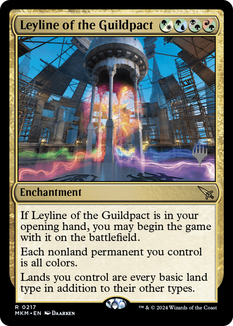 Leyline of the Guildpact (PPMKM-217P) - Murders at Karlov Manor Promos Foil