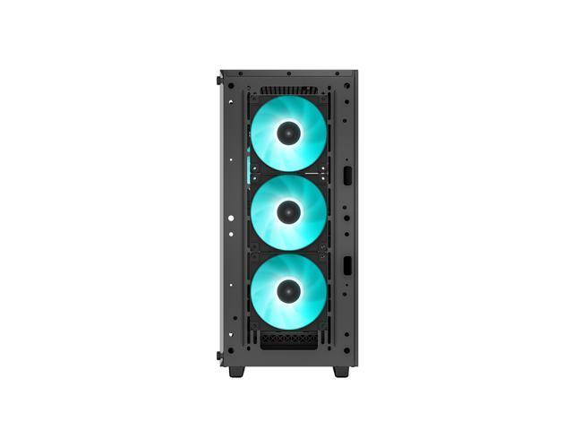 DeepCool CC560 Mid-Tower ABS+SPCC+TG Black