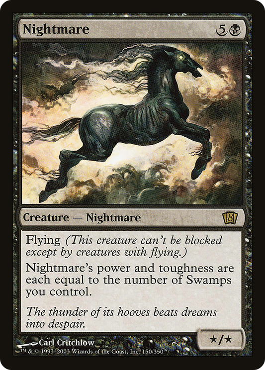 Nightmare (8ED-150★) - Eighth Edition Foil
