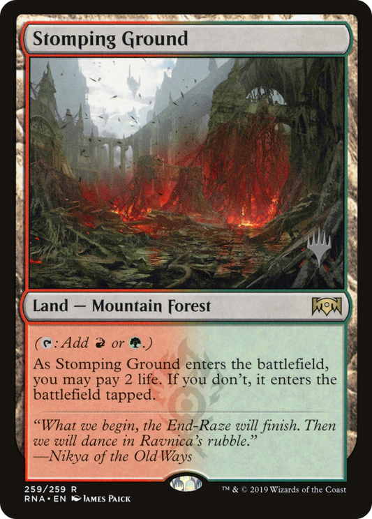 Stomping Ground (PPELD-259) - Ravnica Allegiance Promos
