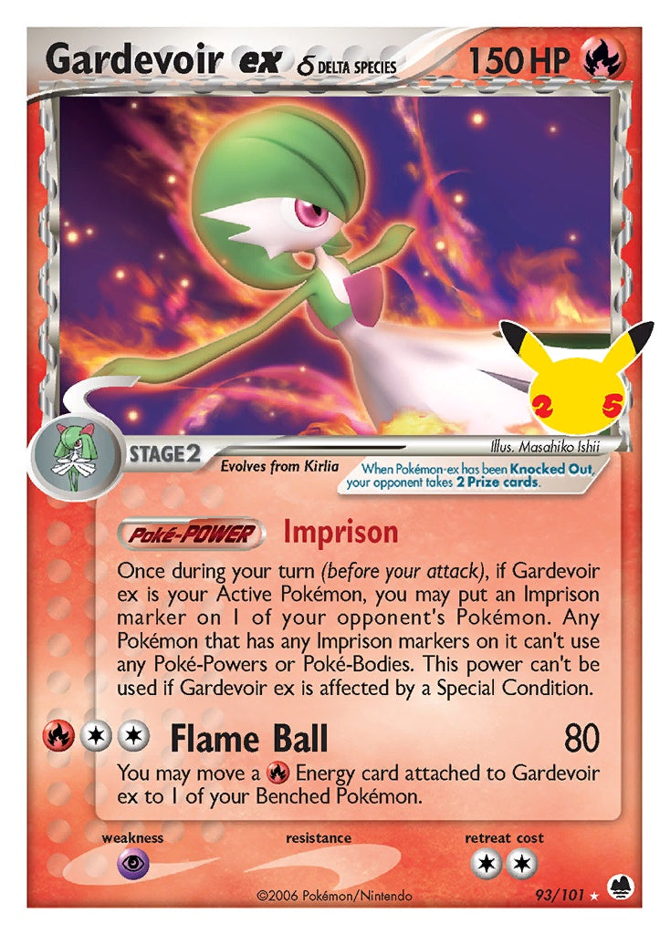 Gardevoir ex δ [CEL25C - 93]