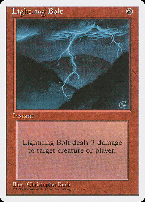 Lightning Bolt [4ED - 208]