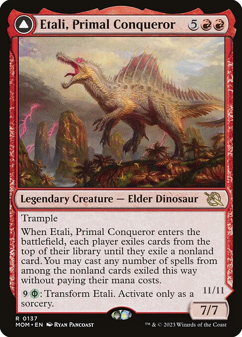 Etali, Primal Conqueror // Etali, Primal Sickness [MOM - 137]