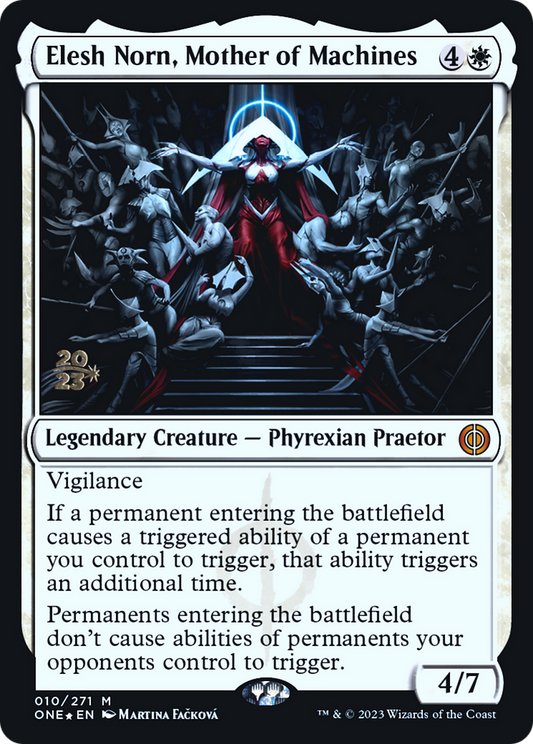 Elesh Norn, Mother of Machines (PRE-10S) - Phyrexia: All Will Be One Promos Foil