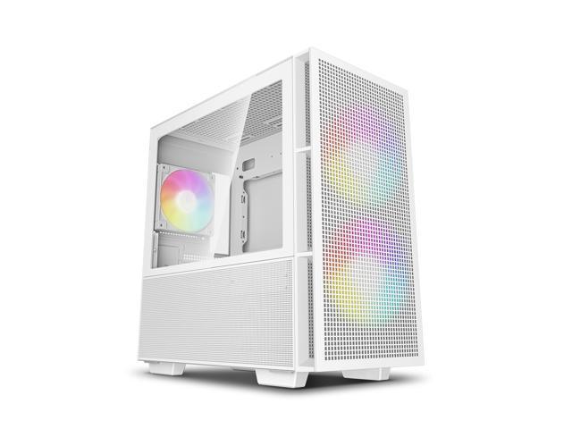 DeepCool CH360 WH TG Mini-ITX Micro-ATX Blanc