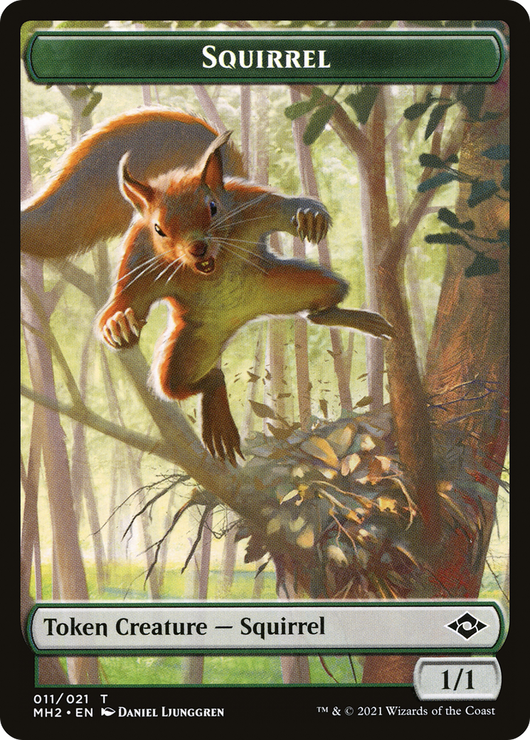 Squirrel (MH2-011) - Modern Horizons 2 Tokens