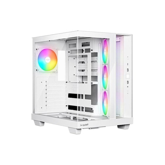 be quiet! CS BGW86 Light Base 500 LX Midi Tower Steel ABS Glass White
