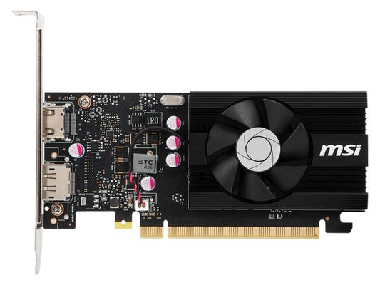 MSI VCX GT 1030 4GHD4 LP OC GeForce GT 1030 2GB GDDR4 64Bit PCIE Retail