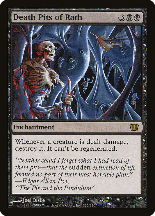 Death Pits of Rath (8ED-125★) - Eighth Edition Foil