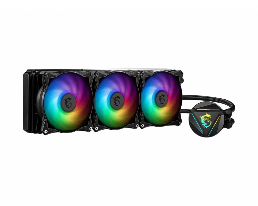 MSI MAG CoreLiquid 360R V2 360R AIO Liquid CPU Cooler 3x120mm PWN Fans ARGB