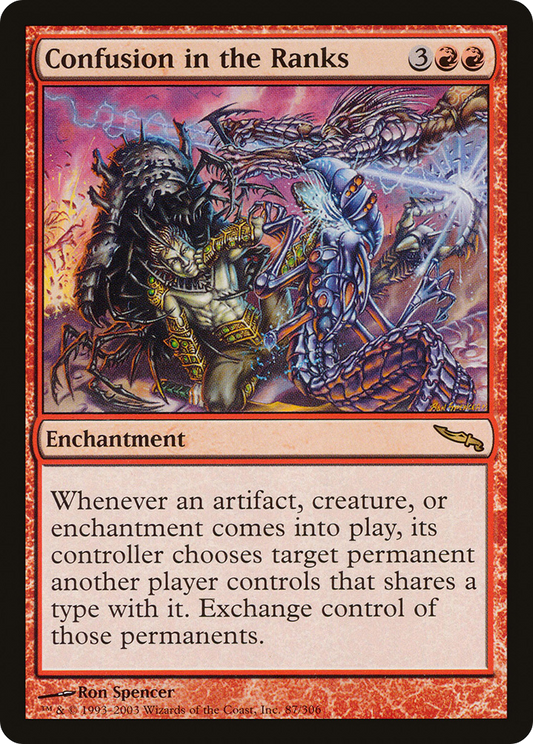 Confusion in the Ranks (MRD-087) - Mirrodin Foil
