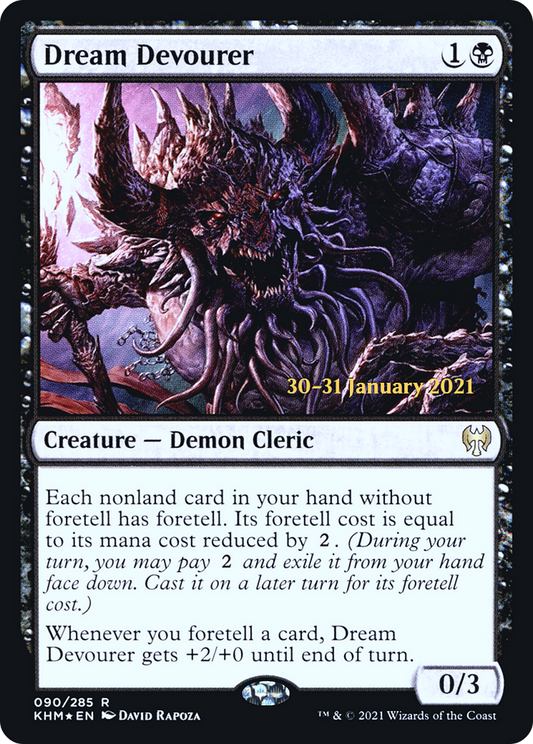 Dream Devourer (PRE-90S) - Kaldheim Promos Foil