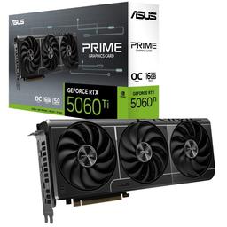 ASUS VCX PRIME-RTX5060TI-O16G GeForce RTX 5060 Ti 16GB GDDR7 OC 16G GDDR7 128B