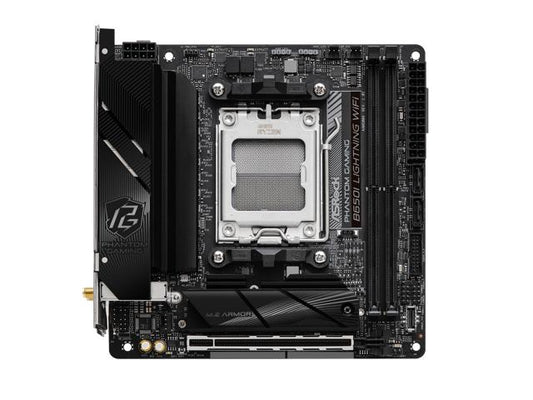 ASRock MB B650I LIGHTNING WIFI B650 AMD AM5 Max96GB DDR5 Mini-ITX Retail