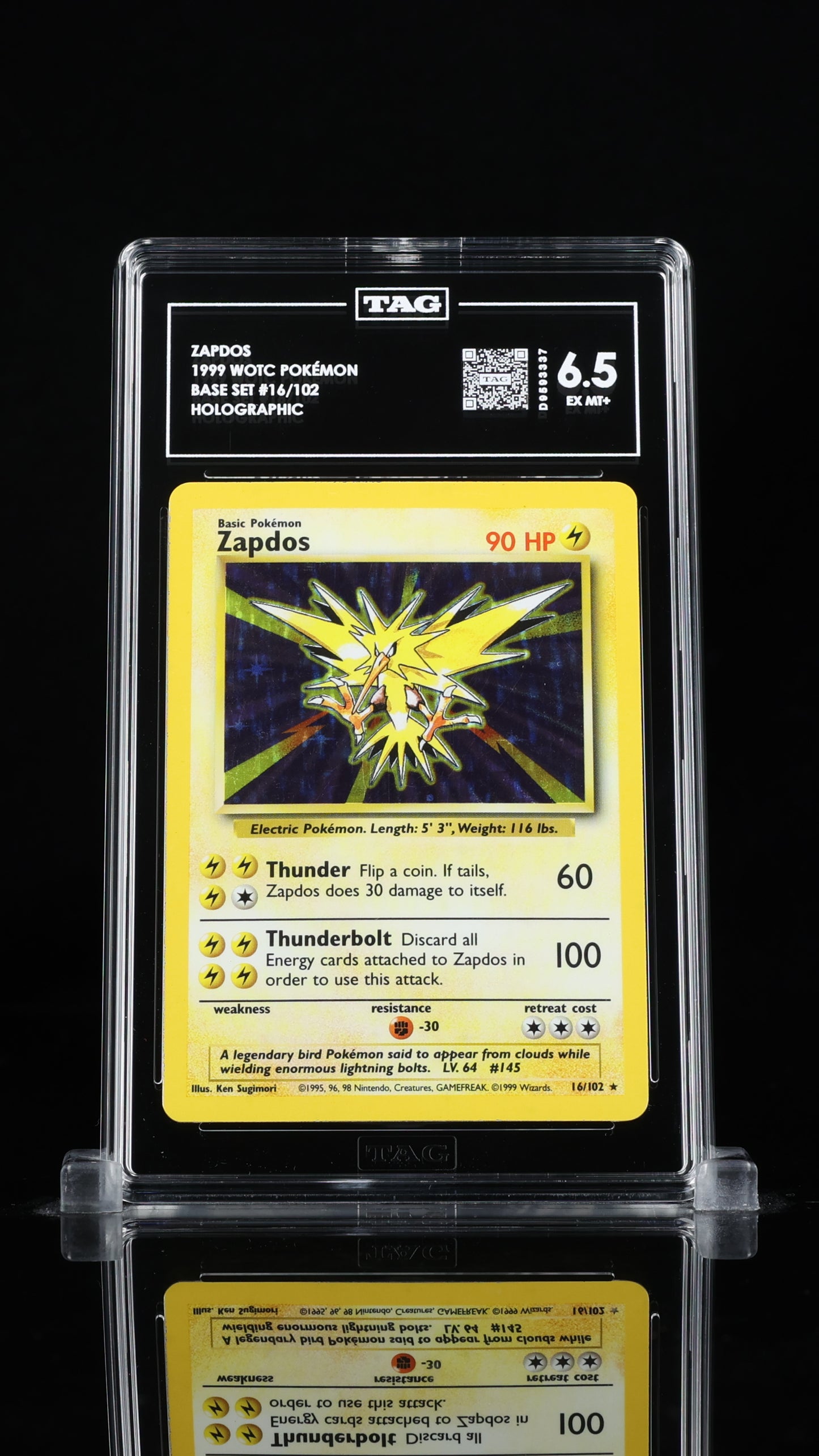 Zapdos	6.5 EX MT+ 16/102