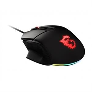 MSI Mouse Clutch GM20 ELITE TRUE RGB Optical Sensor USB Wired 6buttons Retail