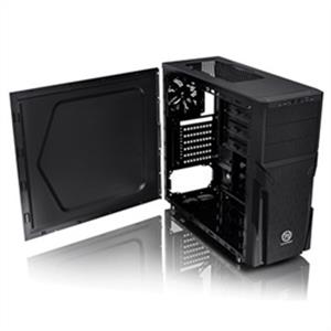 Thermaltake Case CA-1B2-00M1NN-00 Mid Tower Versa H21 3 0 (3) USB Audio Black