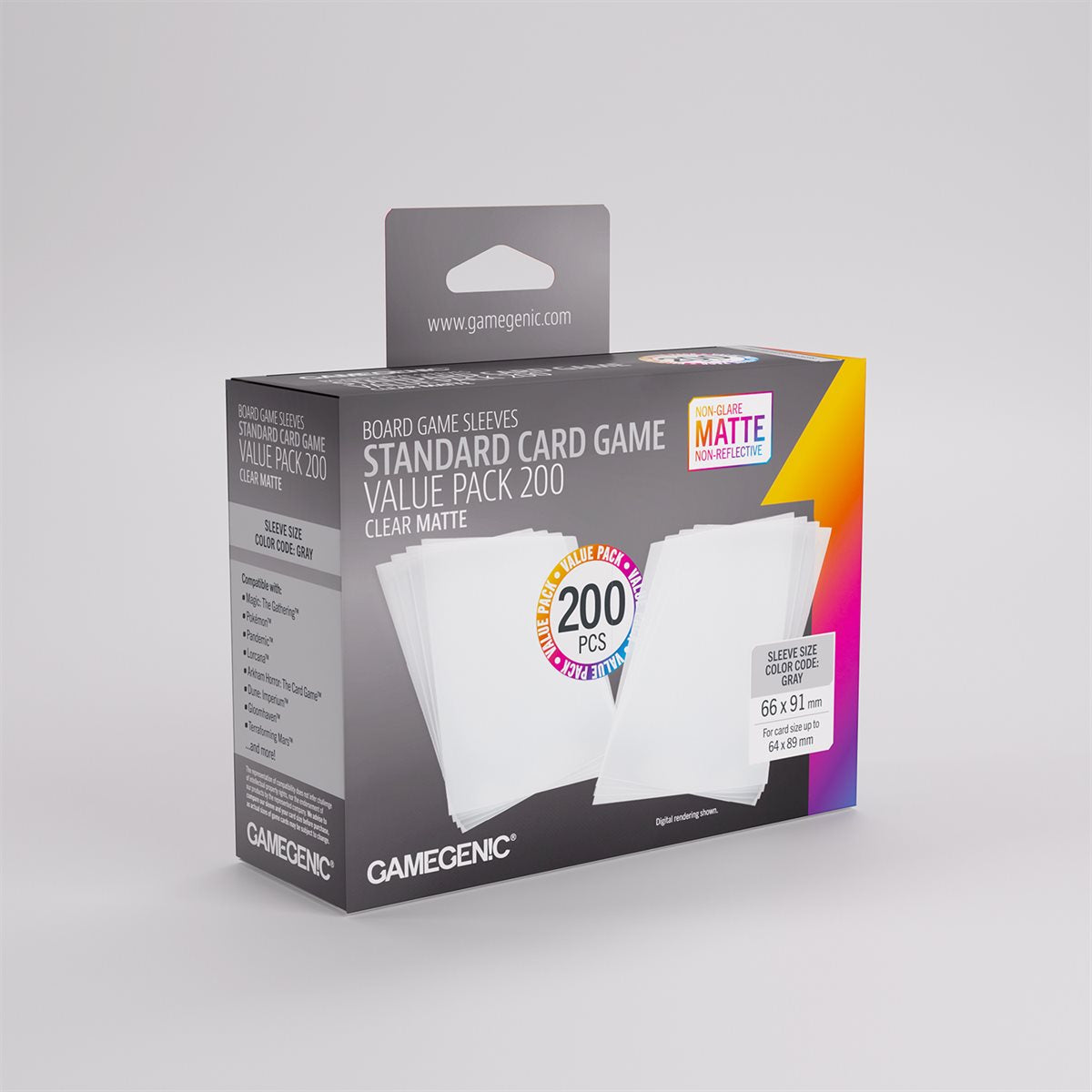 Gamegenic Matte Standard Value Pack 200
