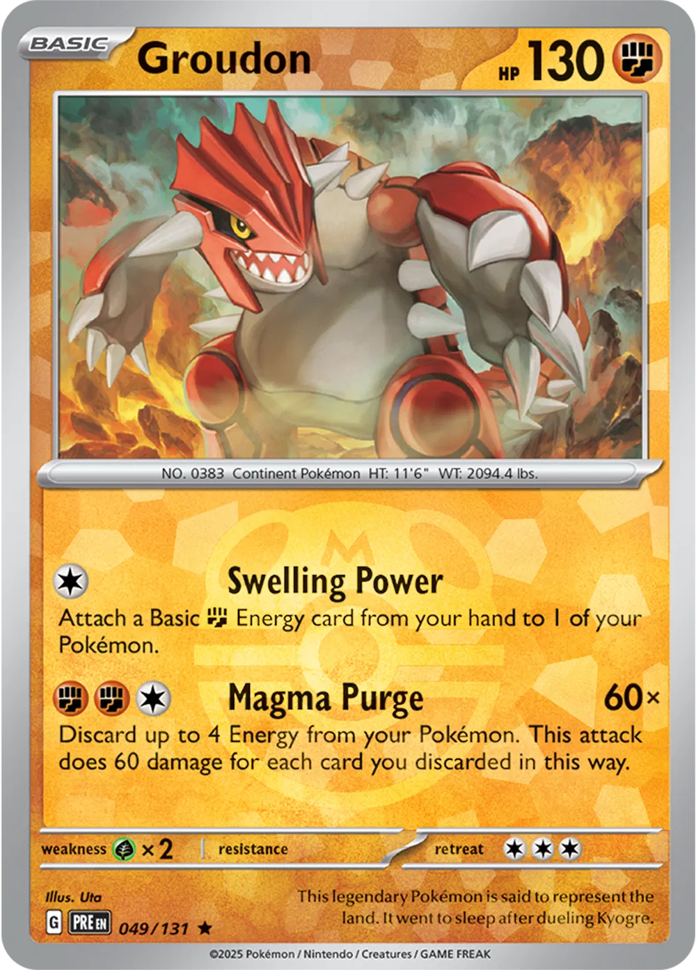 Groudon (Master Ball Pattern) 049/131