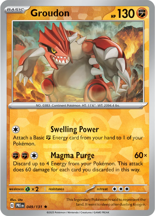 Groudon (Master Ball Pattern) 049/131