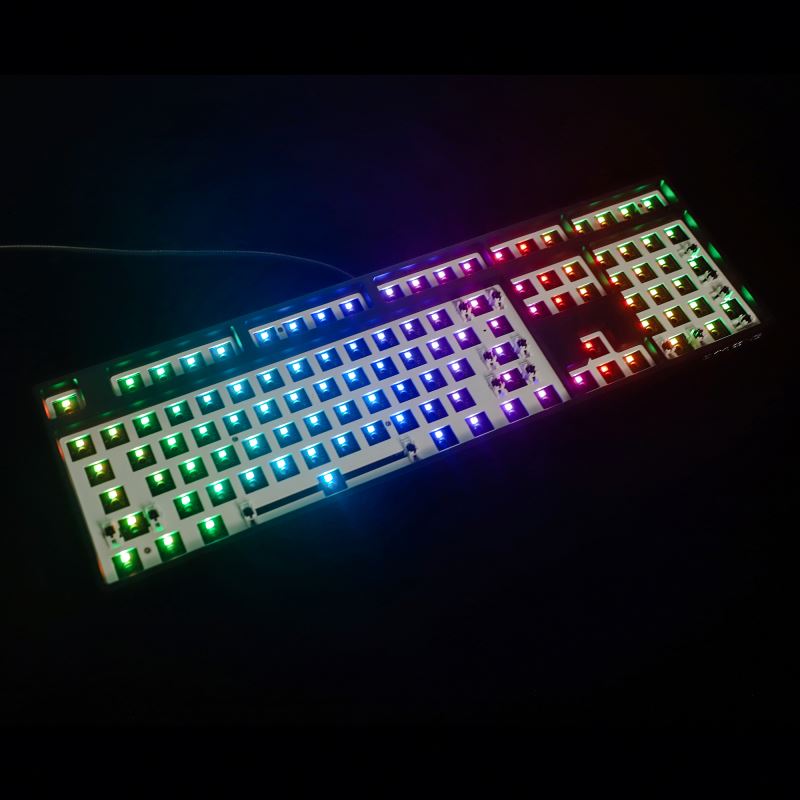SKYLOONG GK108 Hot Swap Gaming Mechanical Keyboard Kit RGB