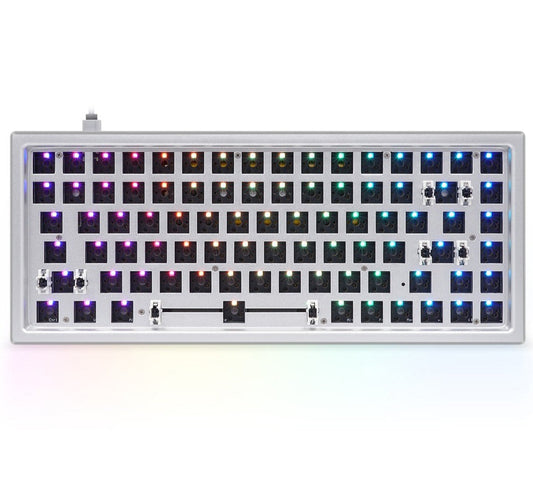 SKYLOONG GK84 Kit de clavier de jeu mécanique à échange à chaud RVB