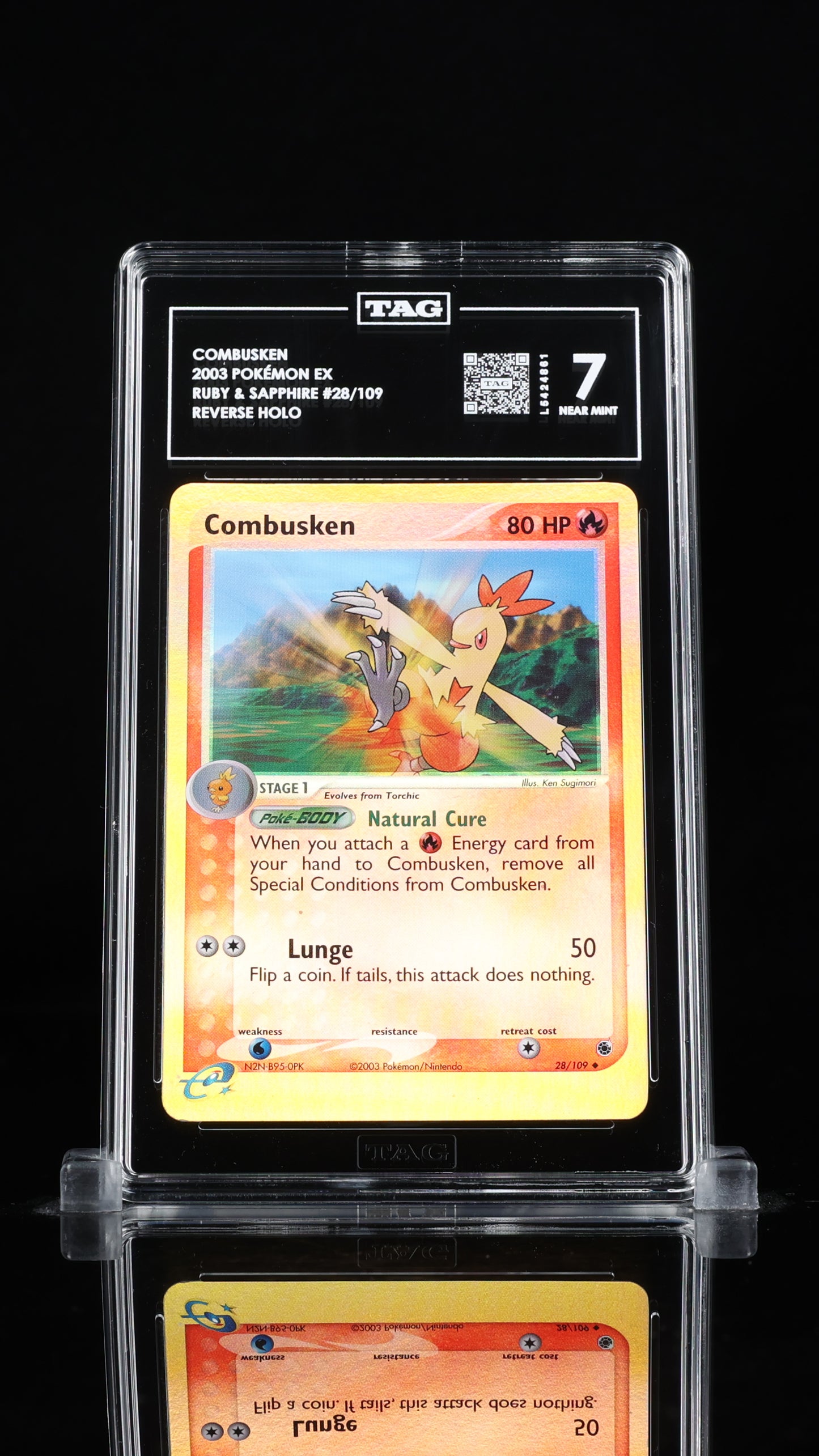 Combusken	7 NEAR MINT 28/109