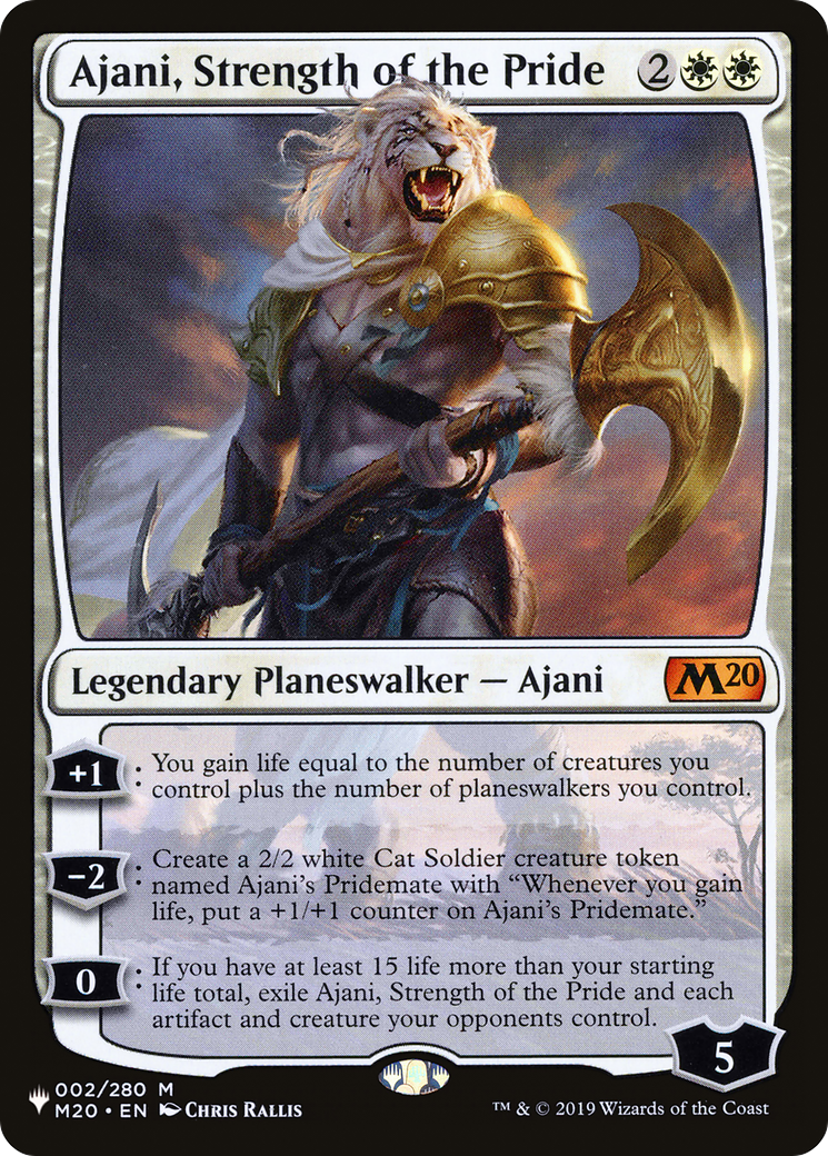Ajani, Strength of the Pride [plst - M20-2]
