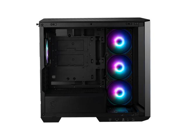 MSI MAG PANO M100R PZ MicroATX Mid Tower Case Black