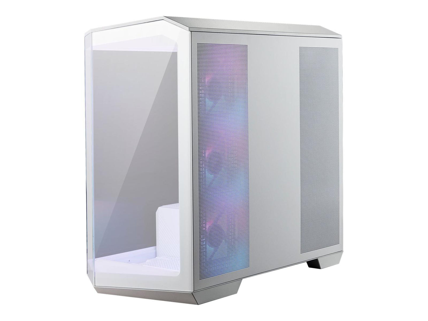MSI MAG PANO M100R PZ MicroATX Mid Tower Case White