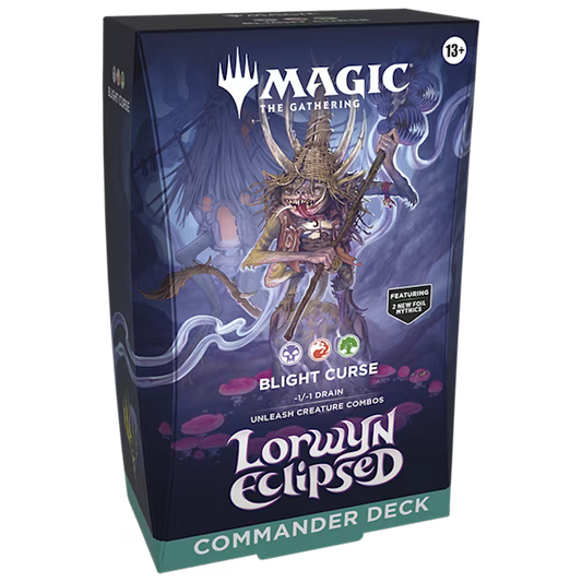 MTG LORWYN ECLIPSED COMMANDER- BLIGHT CURSE