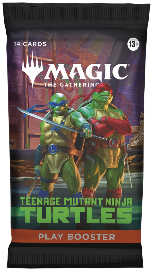 MTG TEENAGE MUTANT NINJA TURTLES PLAY BOOSTER PACK