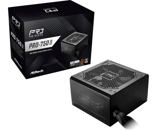 ASRock PS PRO-750B 750W ATX3.1 80+Bronze