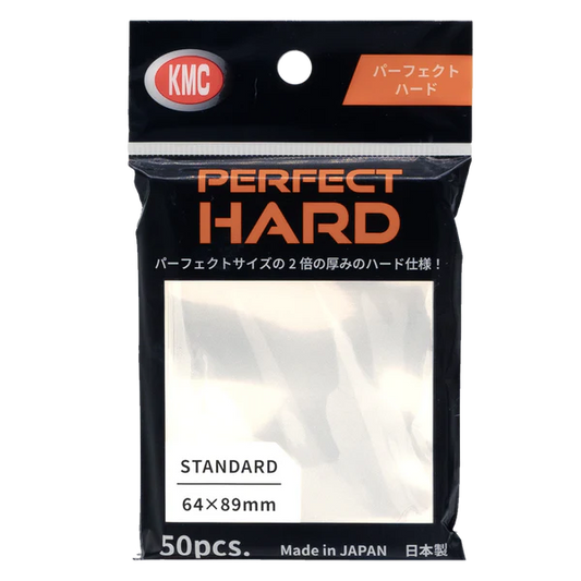 KMC PERFECT FIT HARD CLEAR SLEEVES 50CT