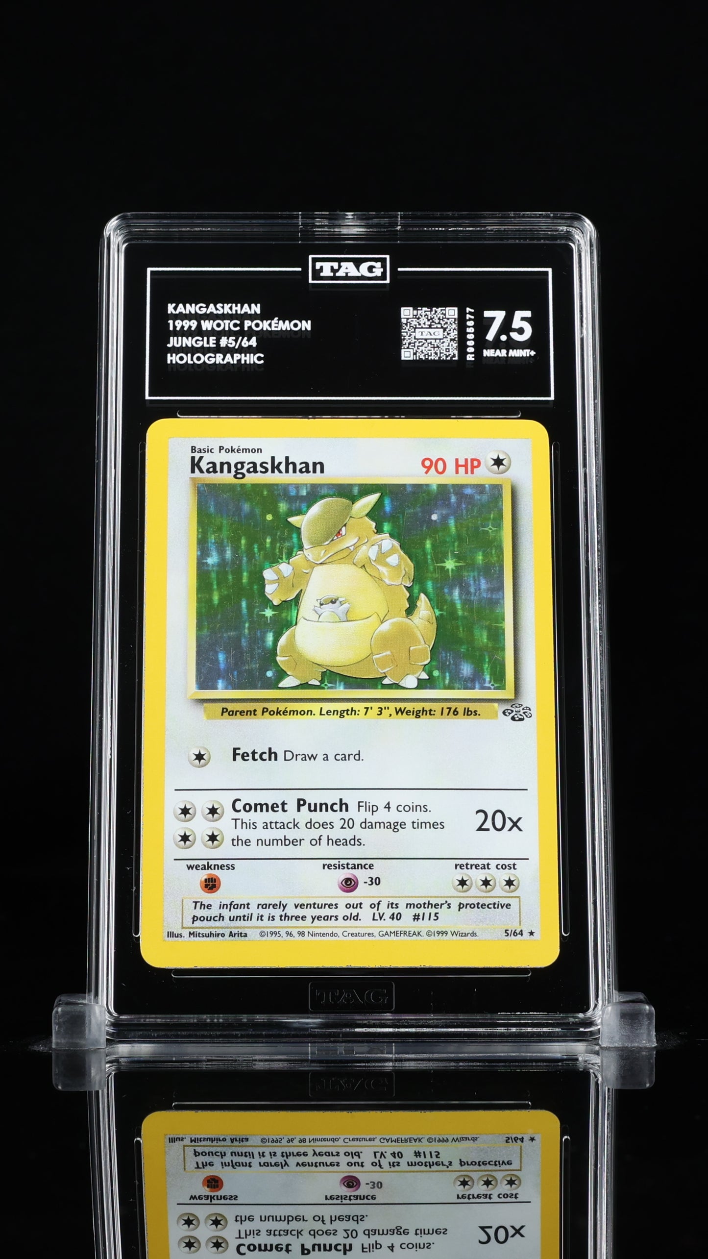 Kangaskhan	7.5 NEAR MINT+ 5/64