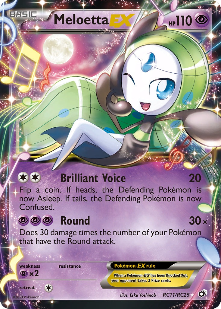 Meloetta-EX [BW11 - RC11]