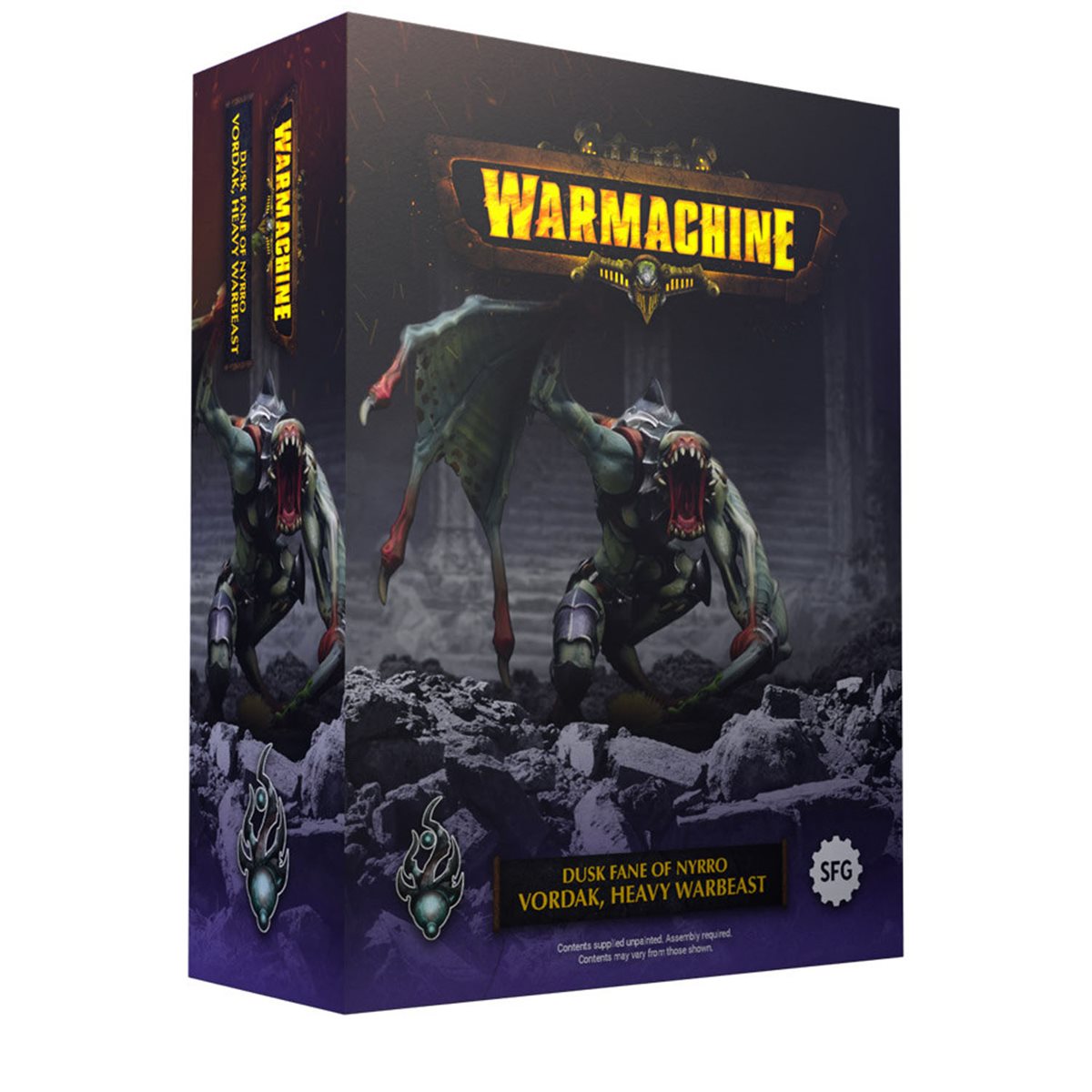 Warmachine: Dusk Fane of Nyrro - Vordak, Heavy Warbeast (EN)