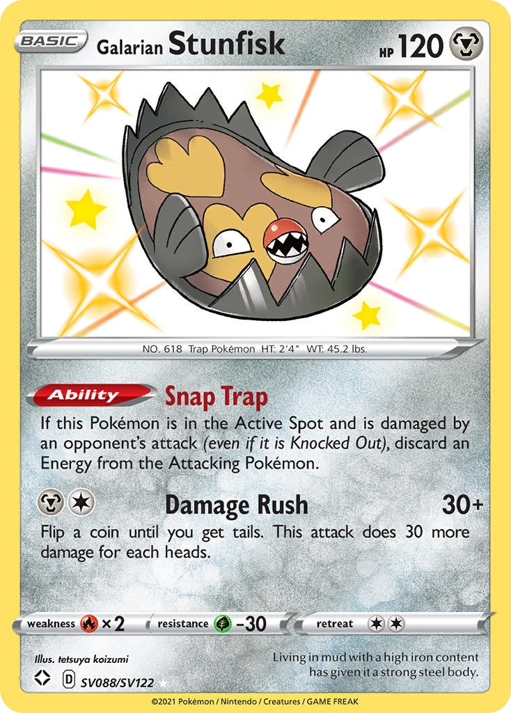 Galarian Stunfisk [SWSH45SV - SV088]