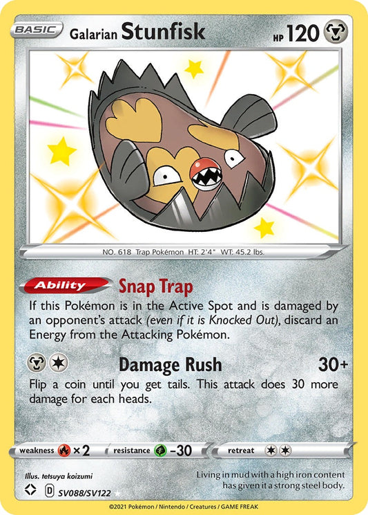 Galarian Stunfisk [SWSH45SV - SV088]